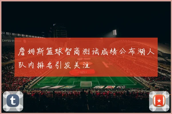 詹姆斯篮球智商测试成绩公布湖人队内排名引发关注