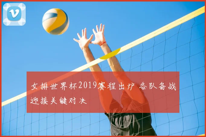 女排世界杯2019赛程出炉 各队备战迎接关键对决